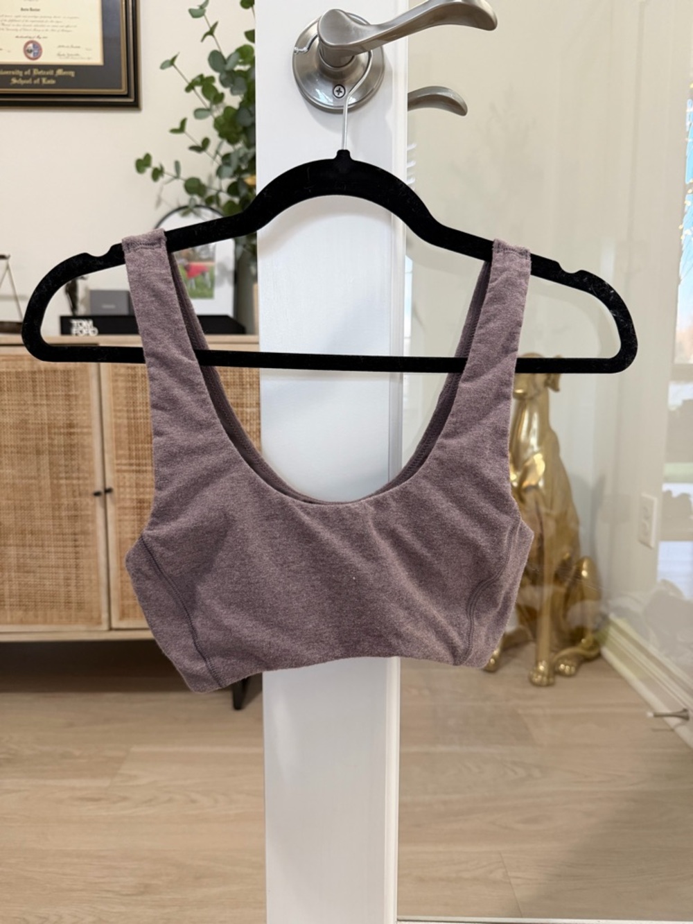 PINK Victoria's Secret Brown Marl Scoop Bralette
